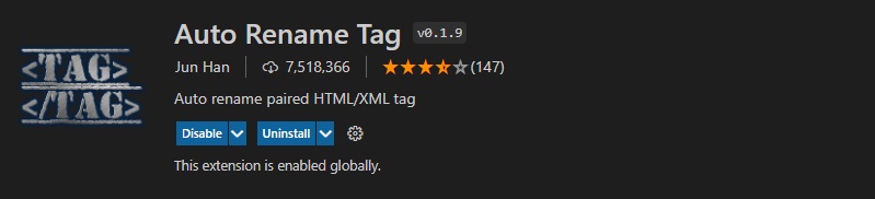 Auto Rename Tag