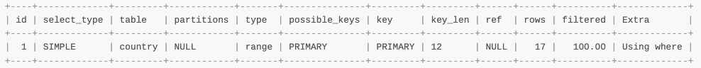 mysql-explain